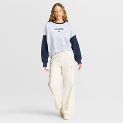 Cleveland Guardians Nike Women's Oversized High Hip Fleece Sweatshirt - MLB