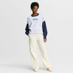 New York Yankees Nike Women's Oversized High Hip Fleece Sweatshirt - MLB