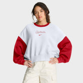 St. Louis Cardinals Nike Women's Oversized High Hip Fleece Sweatshirt - MLB