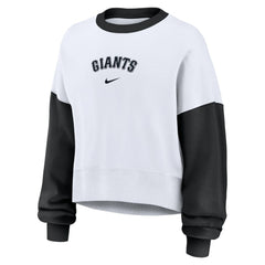 San Francisco Giants Nike Women's Oversized High Hip Fleece Sweatshirt - MLB