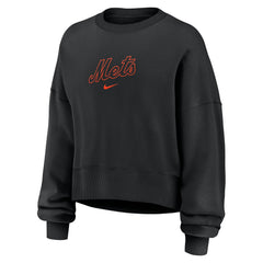 New York Mets Nike Women's Oversized Primetime Sweatshirt - MLB