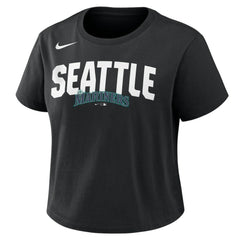 Seattle Mariners Nike Women's Mod Cropped T-Shirt - MLB