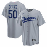 Mookie Betts Los Angeles Dodgers Nike Road Replica Jersey - MLB