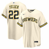 Christian Yelich Milwaukee Brewers Nike Home Replica Jersey - MLB