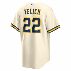 Christian Yelich Milwaukee Brewers Nike Home Replica Jersey - MLB