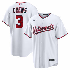 Dylan Crews Washington Nationals Nike Home Replica Jersey - MLB