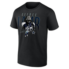 CeeDee Lamb Dallas Cowboys Humble Shadow Player T-Shirt Black | NFL