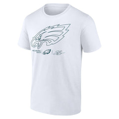 Saquon Barkley Philadelphia Eagles Tonal Name & Number T-Shirt White | NFL