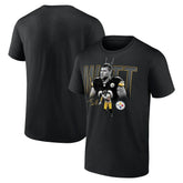 T.J. Watt Pittsburgh Steelers Humble Shadow Player T-Shirt Black | NFL