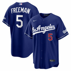Freddie Freeman Los Angeles Dodgers Nike Alternate Stadium Jersey - MLB