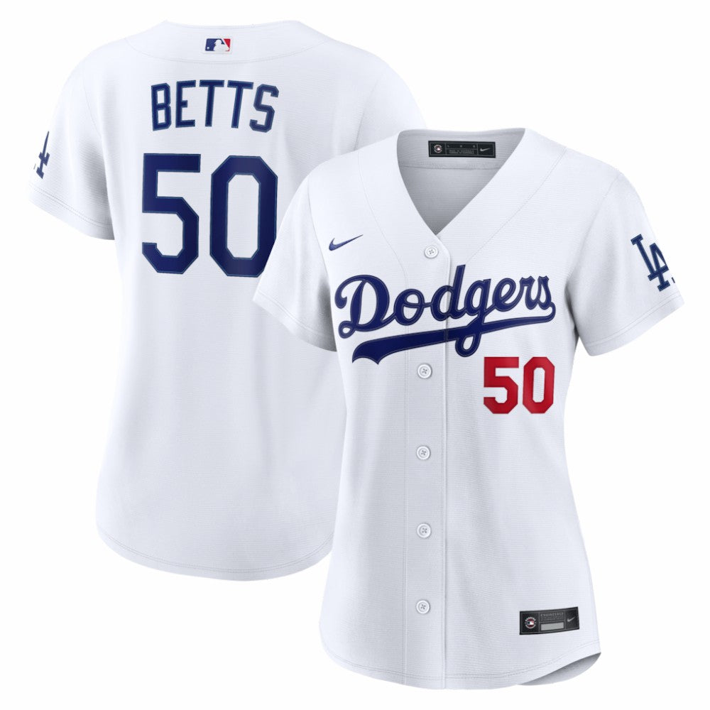 Mookie Betts Los Angeles Dodgers Nike Women's Home Stadium Jersey - MLB