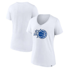 Orlando Magic Women's Essential V-Neck T-Shirt White - NBA