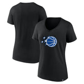 Orlando Magic Women's Essential V-Neck T-Shirt Black - NBA