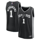Victor Wembanyama San Antonio Spurs Fast Break Replica Player Jersey Icon Edition Black - NBA