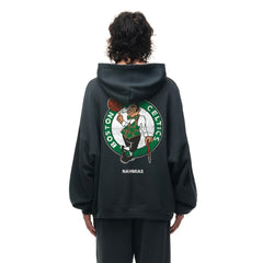 Boston Celtics Unisex Miracle Academy x NBA Collection Vintage Sunfade Hoodie Heather Black - NBA