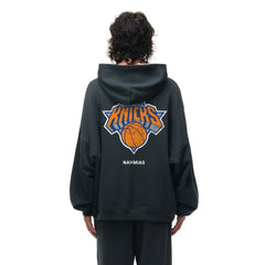 New York Knicks Unisex Miracle Academy x NBA Collection Vintage Sunfade Hoodie Heather Black - NBA