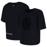 Golden State Warriors Protege Eco-Poly Interlock Fashion Tonal T-Shirt Black - NBA