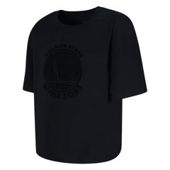 Golden State Warriors Protege Eco-Poly Interlock Fashion Tonal T-Shirt Black - NBA