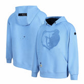 Memphis Grizzlies Protege Eco-Poly Interlock Fashion Tonal Hoodie Light Blue - NBA