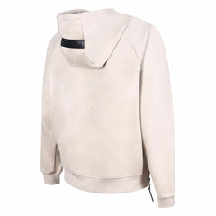 Phoenix Suns Protege Eco-Friendly Functional Suede Fashion Tonal Hoodie Cream - NBA