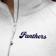 Florida Panthers lululemon Women's Long Scuba Oversized Half-Zip Funnel Neck - Heathered Core Ultra Light Grey - NHL