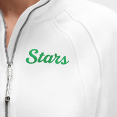 Dallas Stars lululemon Women's Long Scuba Oversized Half-Zip Funnel Neck - White - NHL