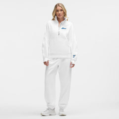 St. Louis Blues lululemon Women's Long Scuba Oversized Half-Zip Funnel Neck - White - NHL