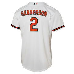 Gunnar Henderson Baltimore Orioles Nike Youth Home Replica Player Jersey - MLB