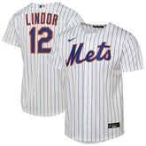 Francisco Lindor New York Mets Nike Youth Home Replica Player Jersey - MLB