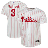 Bryce Harper Philadelphia Phillies Nike Youth Home Replica Player Jersey - MLB