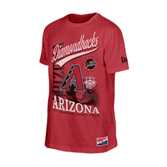 Arizona Diamondbacks New Era Oversized Throwback Distressed T-Shirt - MLB