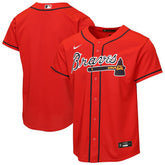 Atlanta Braves Nike Youth Alternate Replica Jersey - MLB