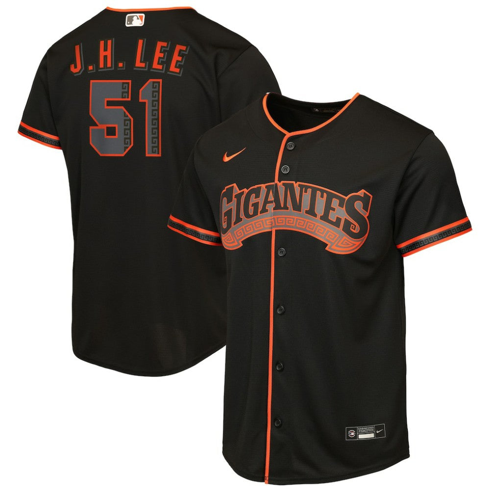Jung Hoo Lee San Francisco Giants Nike Youth Alternate 2 Replica Jersey - MLB