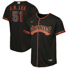 Jung Hoo Lee San Francisco Giants Nike Youth Alternate 2 Replica Jersey - MLB