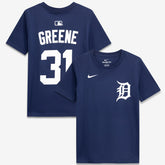Riley Greene Detroit Tigers Nike Youth Name & Number T-Shirt - MLB