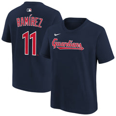 José Ramírez Cleveland Guardians Nike Youth Name & Number T-Shirt - MLB