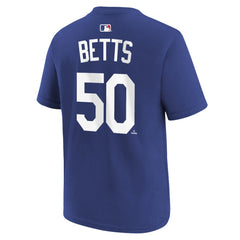 Mookie Betts Los Angeles Dodgers Nike Youth Name & Number T-Shirt - MLB