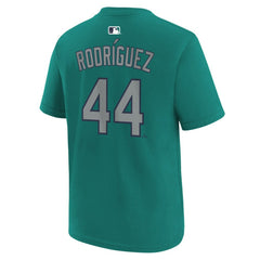 Julio Rodríguez Seattle Mariners Nike Youth Name & Number T-Shirt - MLB