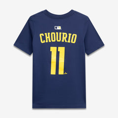 Jackson Chourio Milwaukee Brewers Nike Youth Name & Number T-Shirt - MLB
