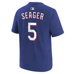 Corey Seager Texas Rangers Nike Youth Name & Number T-Shirt - MLB