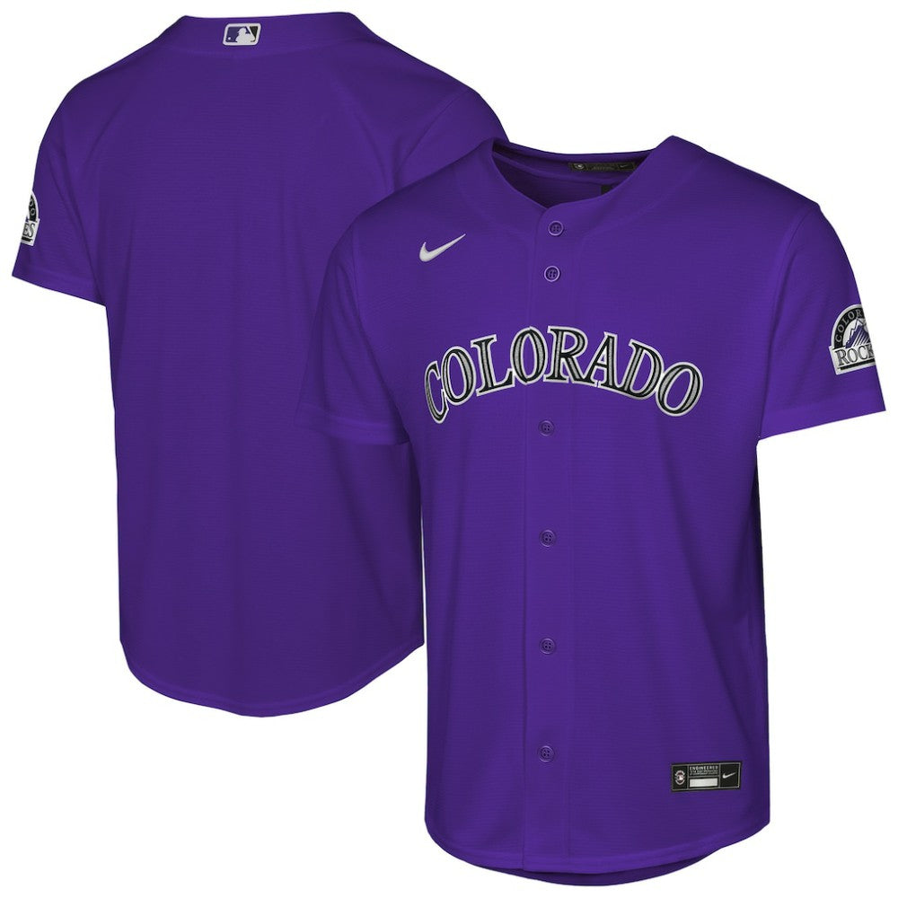 Colorado Rockies Nike Youth Alternate 2 Stadium Jersey - MLB