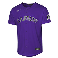 Colorado Rockies Nike Youth Alternate 2 Stadium Jersey - MLB