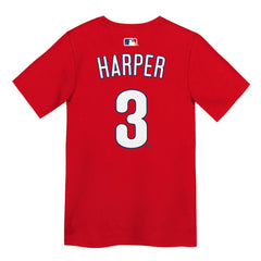 Bryce Harper Philadelphia Phillies Nike Preschool Name & Number T-Shirt - MLB