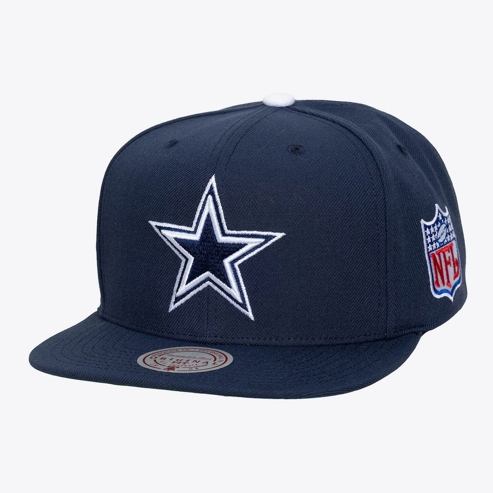 Dallas Cowboys Legendary Home Snapback Hat Navy | Mitchell & Ness