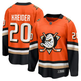 Chris Kreider Anaheim Ducks Fanatics Home Breakaway Jersey - Orange - NHL