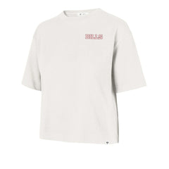 Buffalo Bills '47 Women's Love Letter Reed City T-Shirt Cream | 47 brand