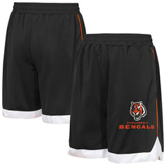 Cincinnati Bengals Outerstuff Youth All Star Mesh Shorts Black | NFL