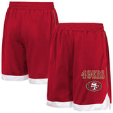 San Francisco 49ers Outerstuff Youth All Star Mesh Shorts Scarlet | NFL