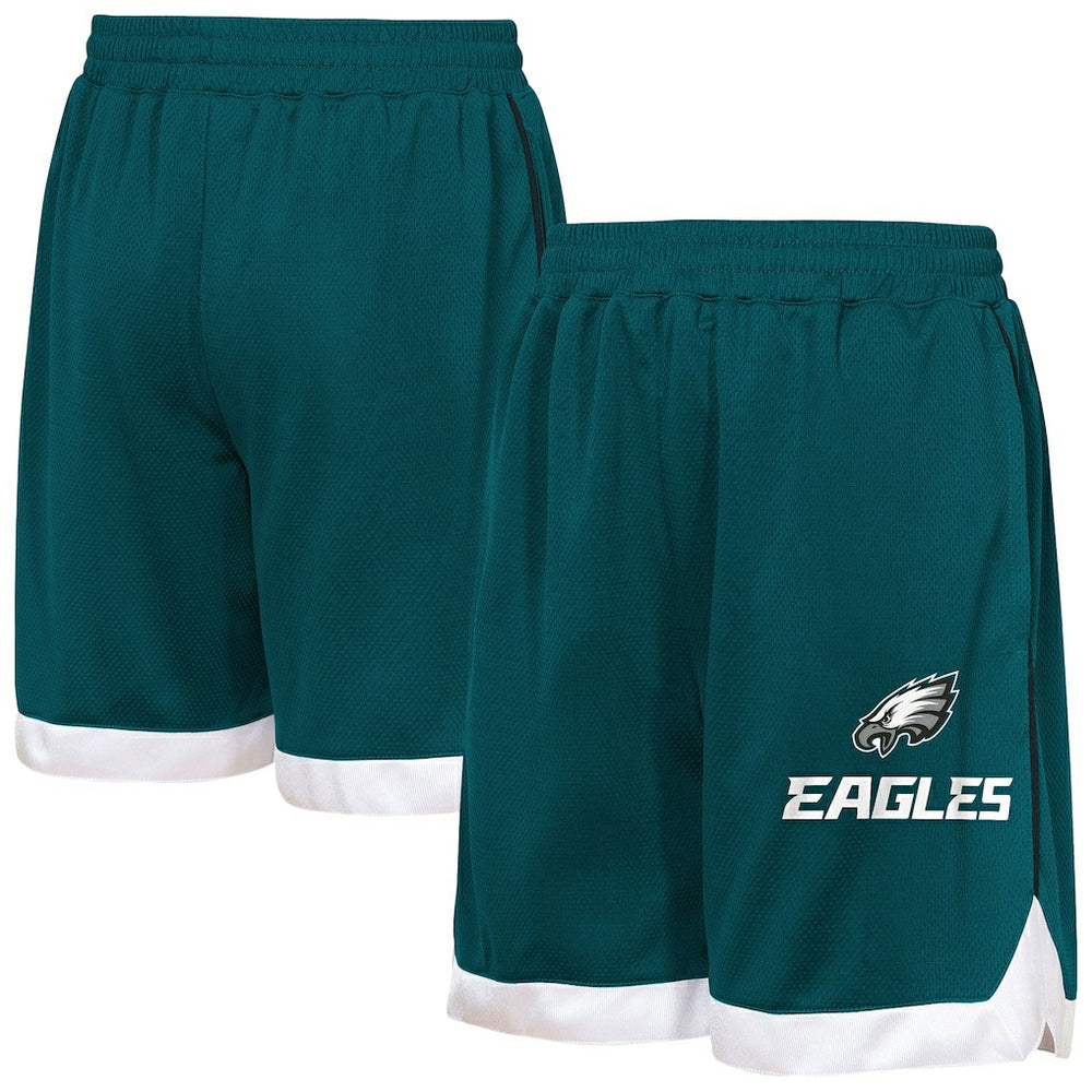 Philadelphia Eagles Outerstuff Youth All Star Mesh Shorts Midnight Green | NFL