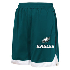 Philadelphia Eagles Outerstuff Youth All Star Mesh Shorts Midnight Green | NFL